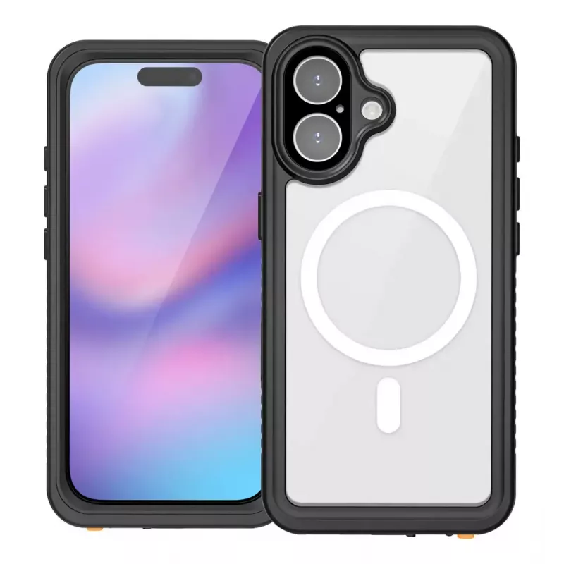 4smarts dėklas iPhone 17 16 cm (6,3 colio) juodas permatomas