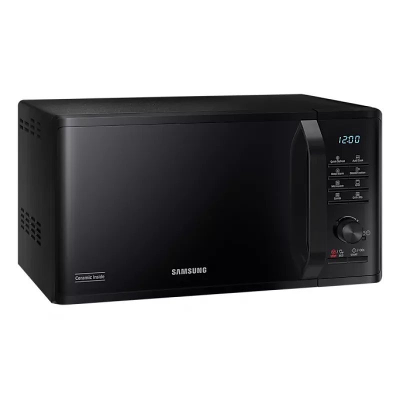 Samsung MG23B3515AK/EN mikrobangų krosnelė su griliu, juoda, 23 L, 1250 W