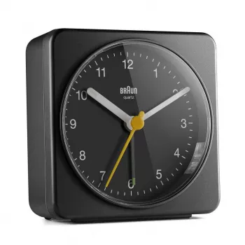 Braun BC03B kvarcinis žadintuvas, juodas