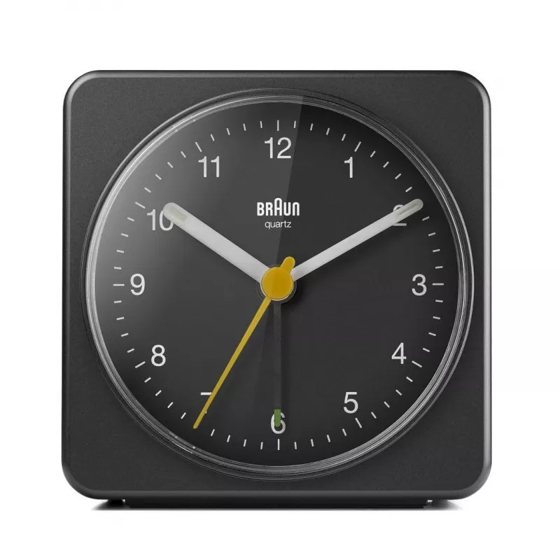 Braun BC03B kvarcinis žadintuvas, juodas