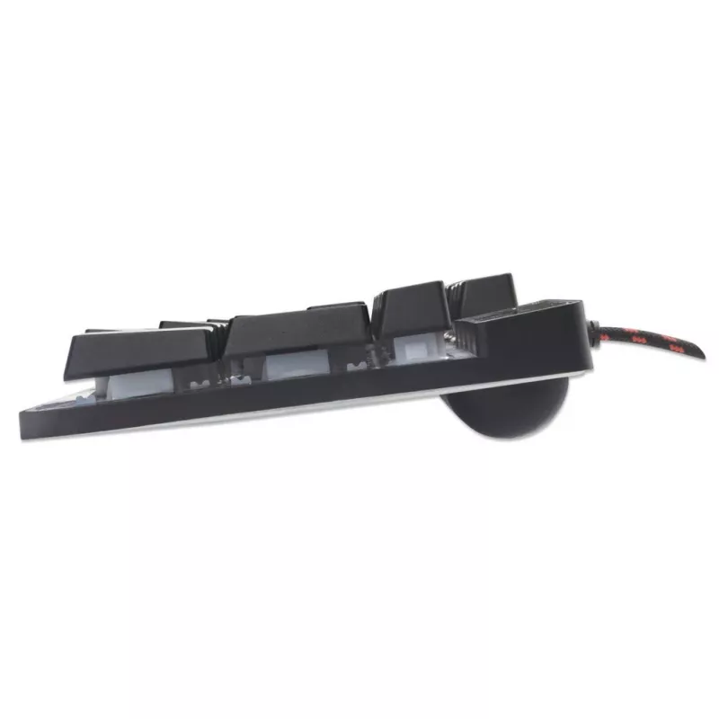 USB klaviatūra Manhattan Gaming Metal Base Edition