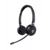 Yealink WH62 Dual Teams ausinės, belaidės, 20 - 20000 Hz, biurui/skambučių centrui, 127 g, ausinės, juodos