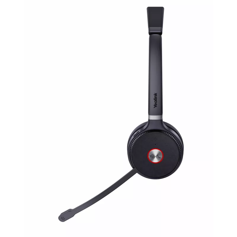 Yealink WH62 Dual Teams ausinės, belaidės, 20 - 20000 Hz, biurui/skambučių centrui, 127 g, ausinės, juodos