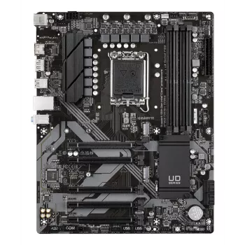 GIGABYTE B760 DS3H DDR4 pagrindinė plokštė – palaiko Intel Core 14 kartos procesorius, 18+2+1 fazių skaitmeninis VRM, iki 5333 MHz DDR4 (OC), 2xPCIe 4.0 M.2, GbE LAN, USB 3.2 Gen 2