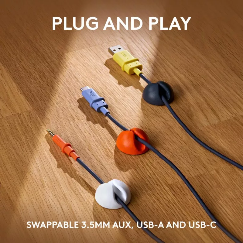 LOGITECH Zone Learn - USB-C - Ausinės - Uždedamos ant ausies - Klasikinė mėlyna