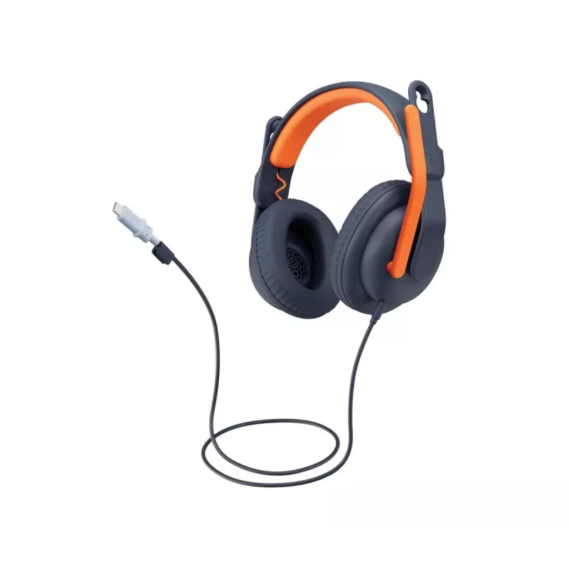 LOGITECH Zone Learn - USB-C - Ausinės - Uždedamos ant ausies - Klasikinė mėlyna
