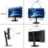 Philips 3000 serijos 24B2N3200D/00 kompiuterio monitorius 61,2 cm (24,1 colio) 1920 x 1200 pikselių WUXGA LCD juodas