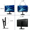 Philips 32B2U3601/00 kompiuterio monitorius 80 cm (31,5 colio) 2560 x 1440 pikselių Quad HD LCD juodas