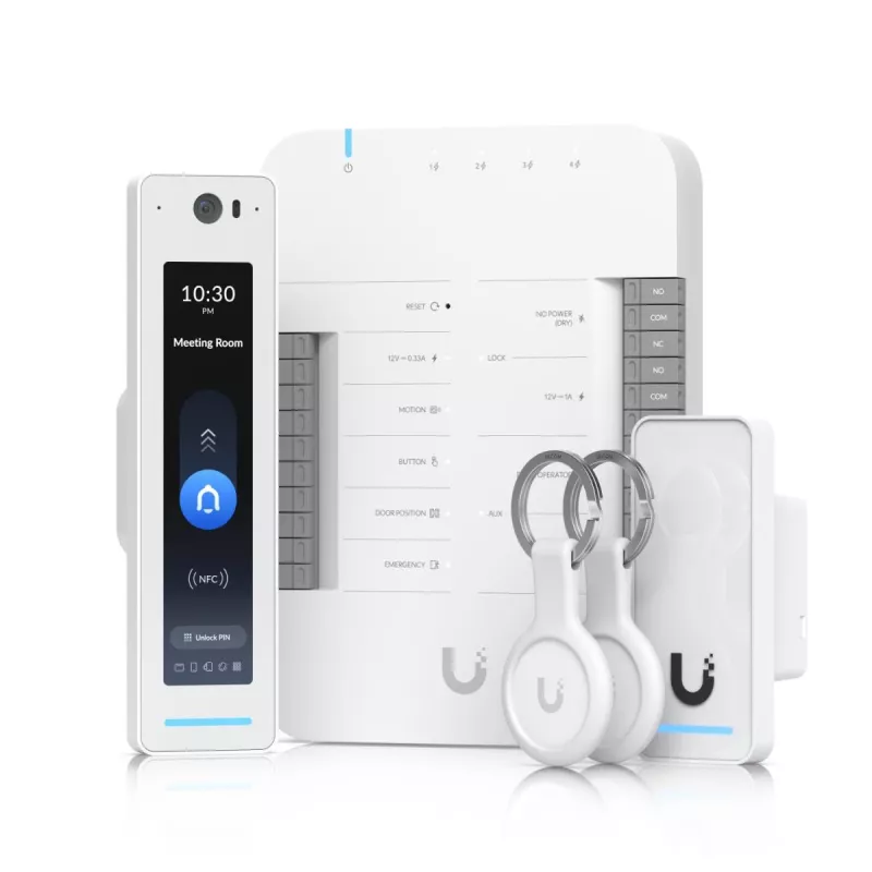 Ubiquiti G3 Starter Kit Pro apsaugos prieigos kontrolės sistema Pilka Balta