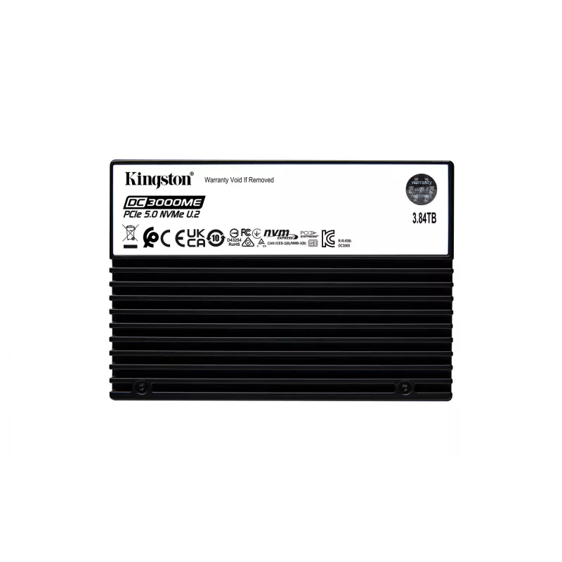 Kingston Technology 3,84 TB DC3000ME U.2 PCIe 5.0 NVMe TCG Opal Enterprise SSD