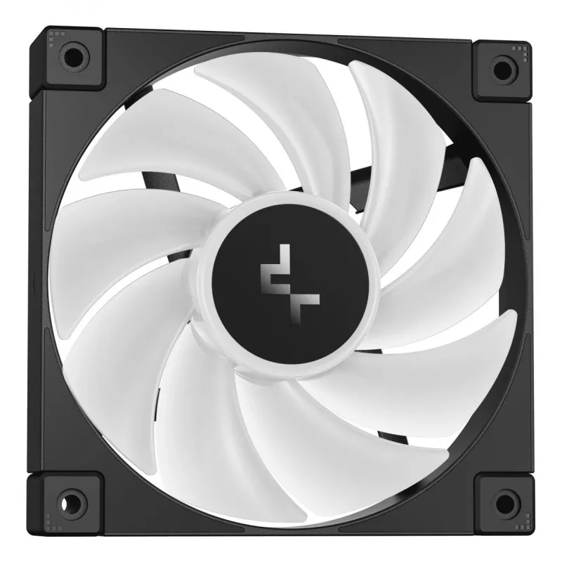 All-in-one skystas aušintuvas DeepCool R-LP360-BKMSNC-G-1 — 360 mm radiatorius, 3x 120 mm ventiliatoriai, LGA 1700 palaikymas, LED ekranas, 41 cm vamzdeliai, juodas