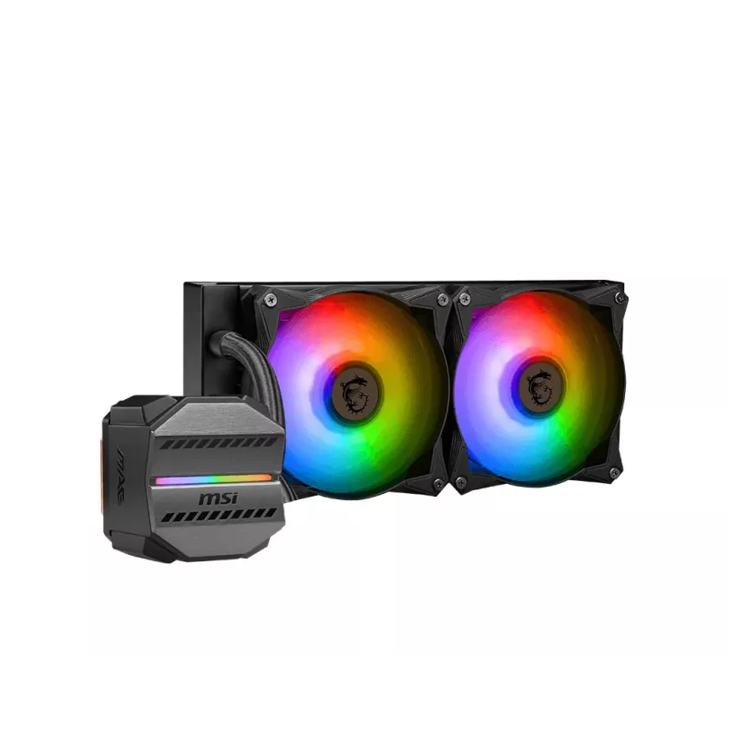MSI MAG Coreliquid M240 procesoriaus aušintuvas, integruotas skysčio aušinimas, 12 cm, juodas