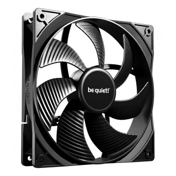 be quiet! Pure Wings 3 140mm | PWM Triple Pack Kompiuterio korpuso ventiliatorius 14 cm Juodas 3 vnt.