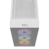 CORSAIR vidutinio dydžio kompiuterio korpusas - 3000d RGB Airflow - Baltas