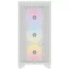 CORSAIR vidutinio dydžio kompiuterio korpusas - 3000d RGB Airflow - Baltas