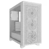 CORSAIR vidutinio dydžio kompiuterio korpusas - 3000d RGB Airflow - Baltas