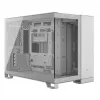 CORSAIR PC korpusas – 2500X vidutinio dydžio dviejų kamerų PC korpusas – baltas