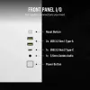 CORSAIR korpusas – iCUE LINK 2500X RGB Micro ATX dviejų kamerų baltas