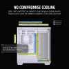 CORSAIR PC korpusas - 3500x Mid-tower - Balta