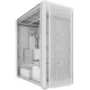 PC Case CORSAIR 9000D RGB AIRFLOW Full Tower baltas — nerūdijantis plienas, grūdintas stiklas, palaiko ATX, GPU iki 400 mm