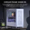 CORSAIR PC korpusas - Frame 5000D RS aukšto oro srauto vidutinio bokšto PC korpusas - baltas
