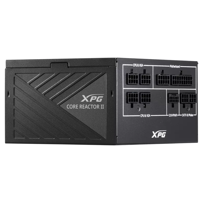 XPG COREREACTOR II 1000W maitinimo blokas, 1000 W, 100 - 240 V, 50/60 Hz, 13 A, 22 A, 83,5 A