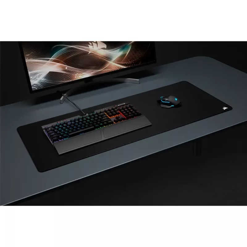 CORSAIR žaidimų pelės kilimėlis - Mm350 Pro Premium, atsparus išsiliejimui, medžiaginis, juodas - Extended-xl