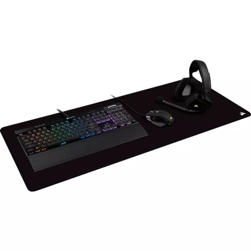 CORSAIR žaidimų pelės kilimėlis - Mm350 Pro Premium, atsparus išsiliejimui, medžiaginis, juodas - Extended-xl
