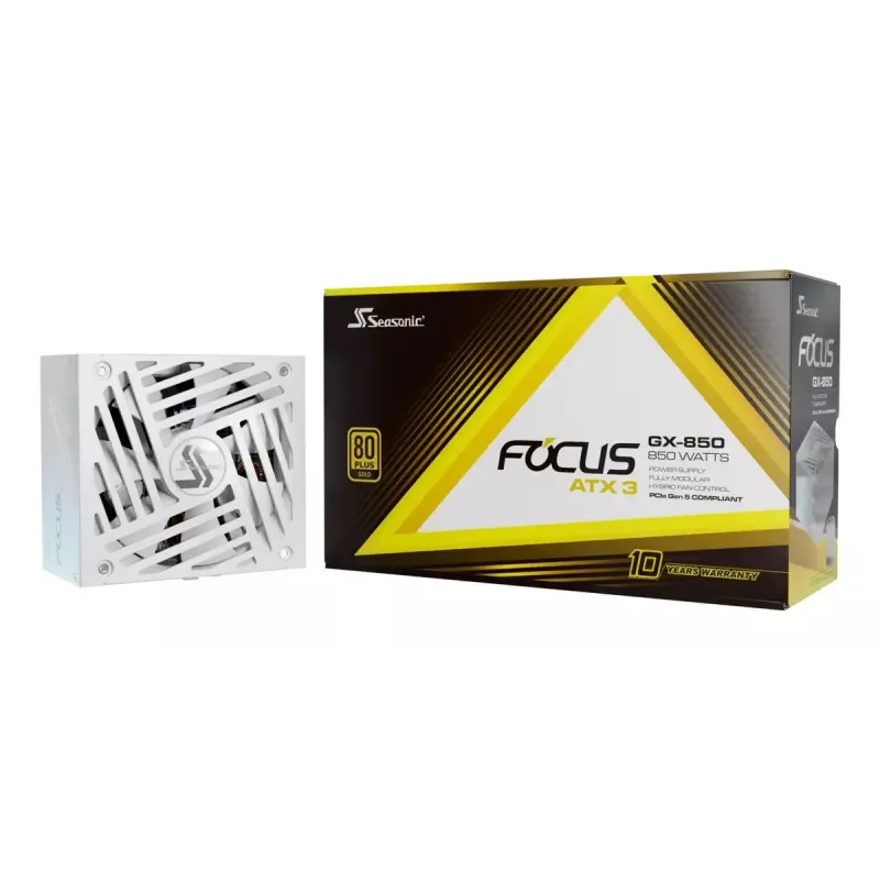 Maitinimo blokas Seasonic Focus GX-850 850W 20+4 pin ATX White