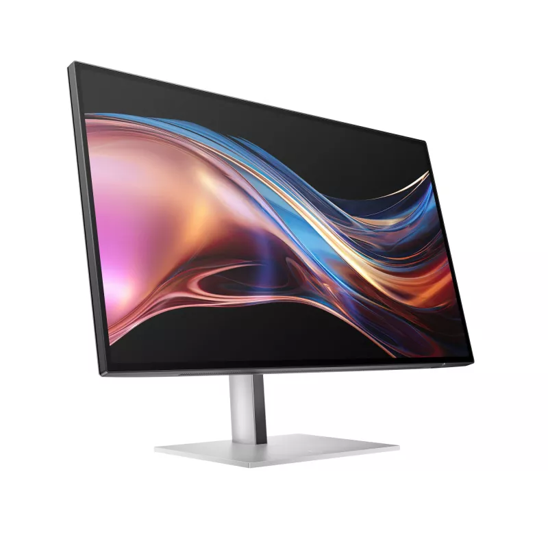 HP Series 7 Pro 27 colių QHD Thunderbolt 4 monitorius - 727pu, 68,6 cm (27 colių), 2560 x 1440 pikselių, Quad HD, LCD, 5 ms, juodas