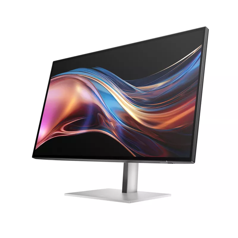 HP Series 7 Pro 27 colių QHD Thunderbolt 4 monitorius - 727pu, 68,6 cm (27 colių), 2560 x 1440 pikselių, Quad HD, LCD, 5 ms, juodas