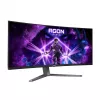 AOC AGON PRO AG346UCD kompiuterio monitorius 86,4 cm (34 colių) 3440 x 1440 pikselių Wide Quad HD QD-OLED juoda, pilka