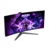 AOC AGON PRO AG346UCD kompiuterio monitorius 86,4 cm (34 colių) 3440 x 1440 pikselių Wide Quad HD QD-OLED juoda, pilka