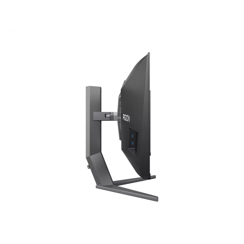AOC AGON PRO AG346UCD kompiuterio monitorius 86,4 cm (34 colių) 3440 x 1440 pikselių Wide Quad HD QD-OLED juoda, pilka