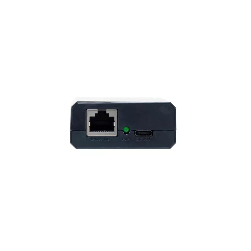 LevelOne Gigabit PoE bt į USB-C PD 3.0 skirstytuvas, IEEE 802.3af, IEEE 802.3at, IEEE 802.3bt, 10/100/1000Base-T(X), Juoda, Veikla, Ryšys, Maitinimas, 0 - 40 °C, 0 - 70 °C