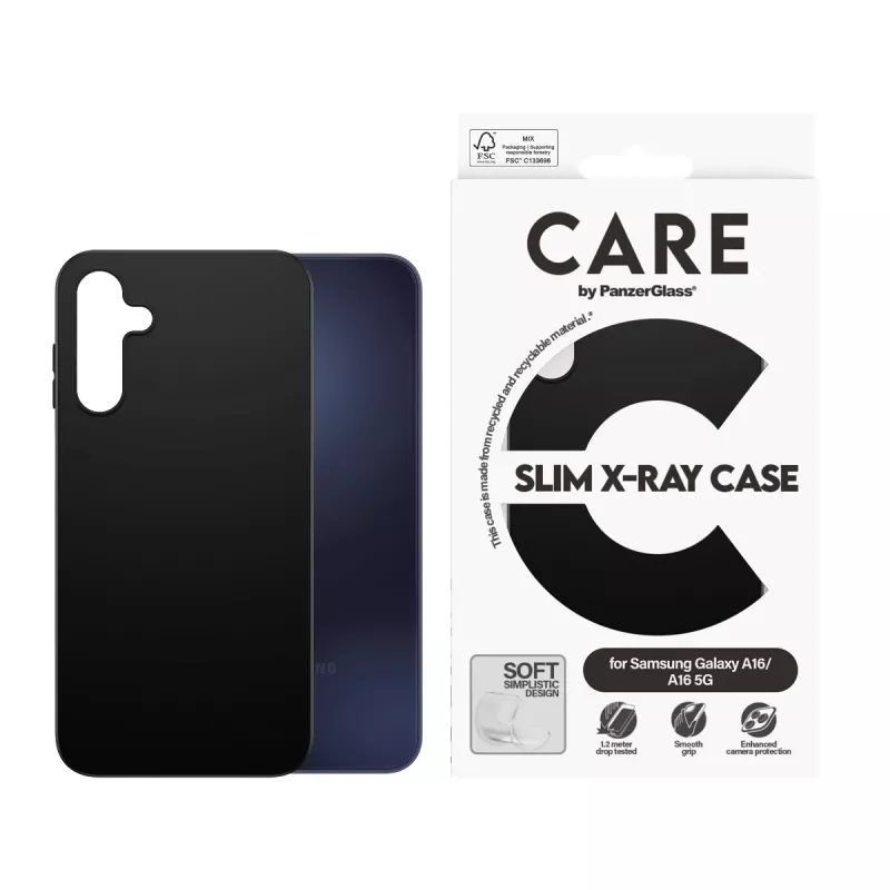 PanzerGlass CARE™ by ® Case Juoda Samsung Galaxy A16 4G | A16 5G