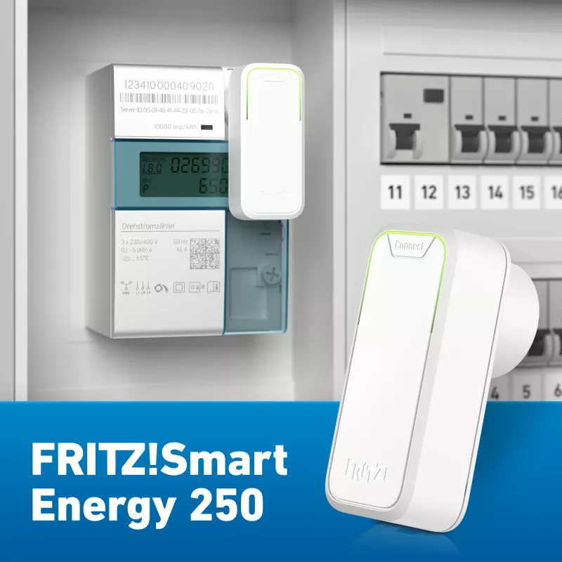 FRITZ! Smart Energy 250 namų siųstuvas Belaidis Montuojamas ant sienos RF belaidis