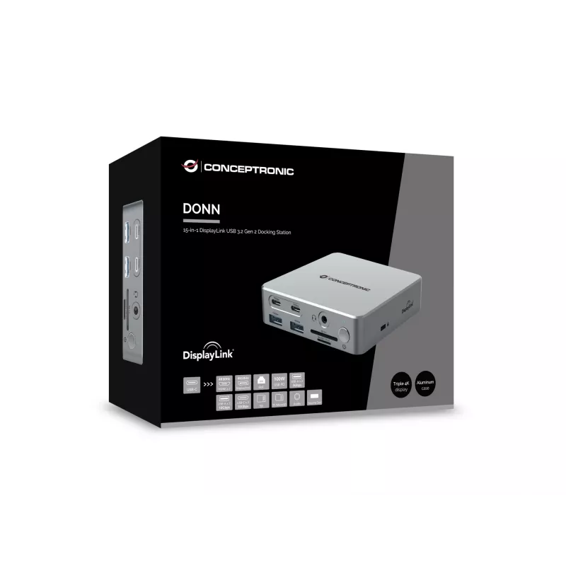 Docking stotelė Conceptronic DONN25G