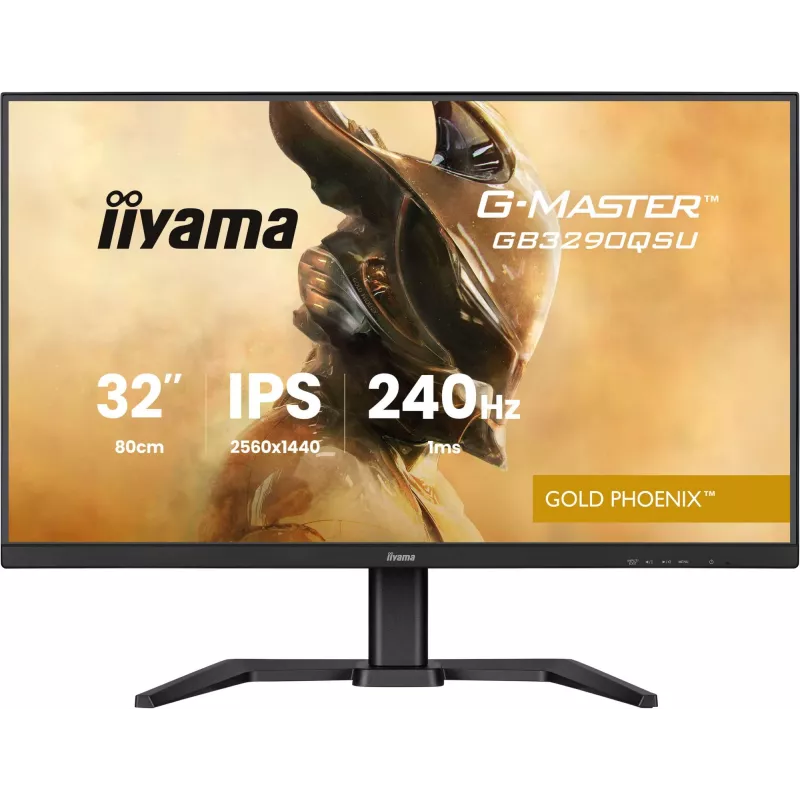 iiyama G-MASTER GB3290QSU-B1 kompiuterio monitorius 80 cm (31,5 colio) 2560 x 1440 pikselių Quad HD LED juodas