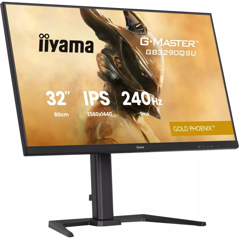 iiyama G-MASTER GB3290QSU-B1 kompiuterio monitorius 80 cm (31,5 colio) 2560 x 1440 pikselių Quad HD LED juodas