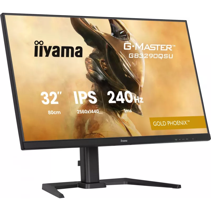 iiyama G-MASTER GB3290QSU-B1 kompiuterio monitorius 80 cm (31,5 colio) 2560 x 1440 pikselių Quad HD LED juodas