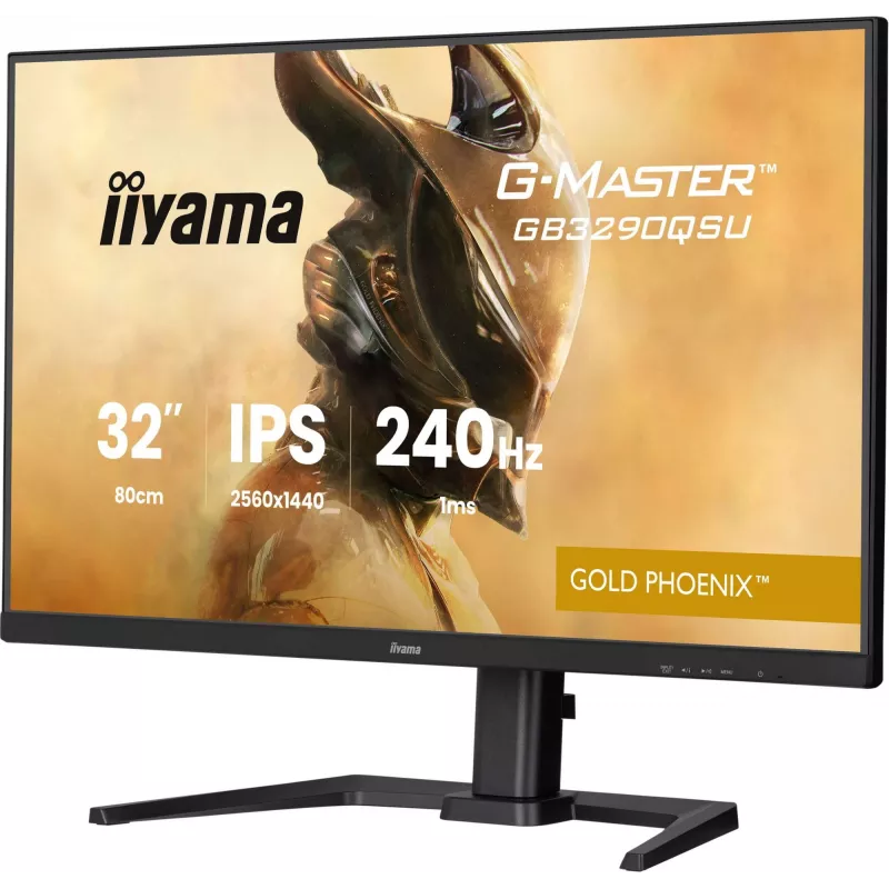 iiyama G-MASTER GB3290QSU-B1 kompiuterio monitorius 80 cm (31,5 colio) 2560 x 1440 pikselių Quad HD LED juodas