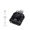 ATEN 2 prievadų USB 4K HDMI kabelinis KVM jungiklis su nuotoliniu prievado parinkikliu