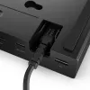 Docking stotelė Lenovo ThinkPad USB4 Smart Dock 5500 — USB4, USB-PD 65W, Gigabit Ethernet, 4x USB 3.2 Gen2, HDMI, 3840x2160, Juoda