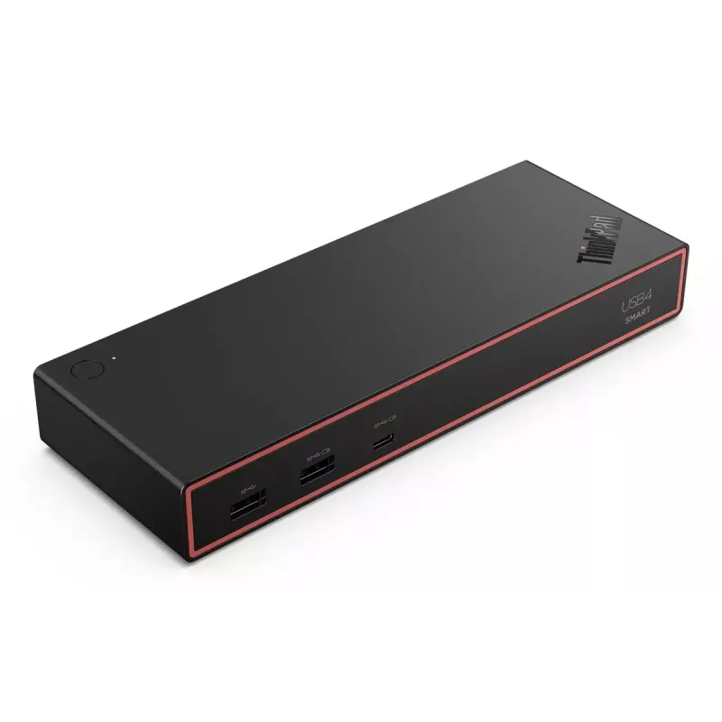 Docking stotelė Lenovo ThinkPad USB4 Smart Dock 5500 — USB4, USB-PD 65W, Gigabit Ethernet, 4x USB 3.2 Gen2, HDMI, 3840x2160, Juoda