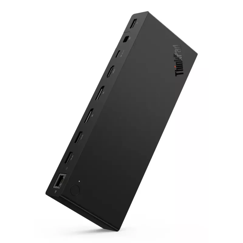 Docking stotelė Lenovo ThinkPad USB4 Smart Dock 5500 — USB4, USB-PD 65W, Gigabit Ethernet, 4x USB 3.2 Gen2, HDMI, 3840x2160, Juoda