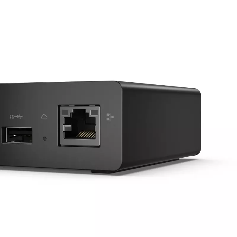Docking stotelė Lenovo ThinkPad USB4 Smart Dock 5500 — USB4, USB-PD 65W, Gigabit Ethernet, 4x USB 3.2 Gen2, HDMI, 3840x2160, Juoda