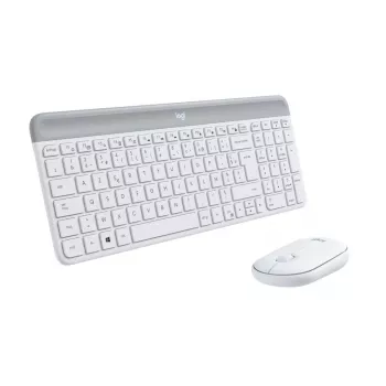 LOGITECH plonas Wireless klaviatūra And pelė Combo Mk470 - Offwhite - Azerty French