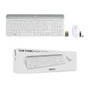 LOGITECH plonas Wireless klaviatūra And pelė Combo Mk470 - Offwhite - Azerty French