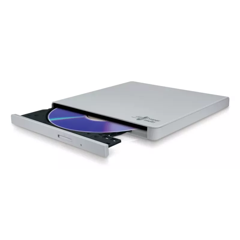 HITACHI-LG DATA STORAGE plonas Portable DVD-writer - Gp57eb40 - USB 2.0 - White